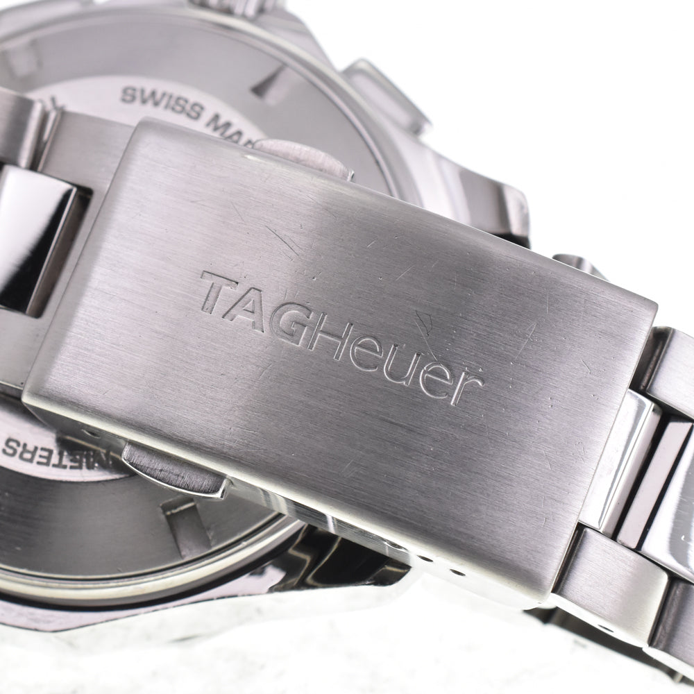 with paper TAG HEUER Aqua racer CAF5011.BA0815 Chronograph gray Dial Automatic Men's
 Watch D#146382