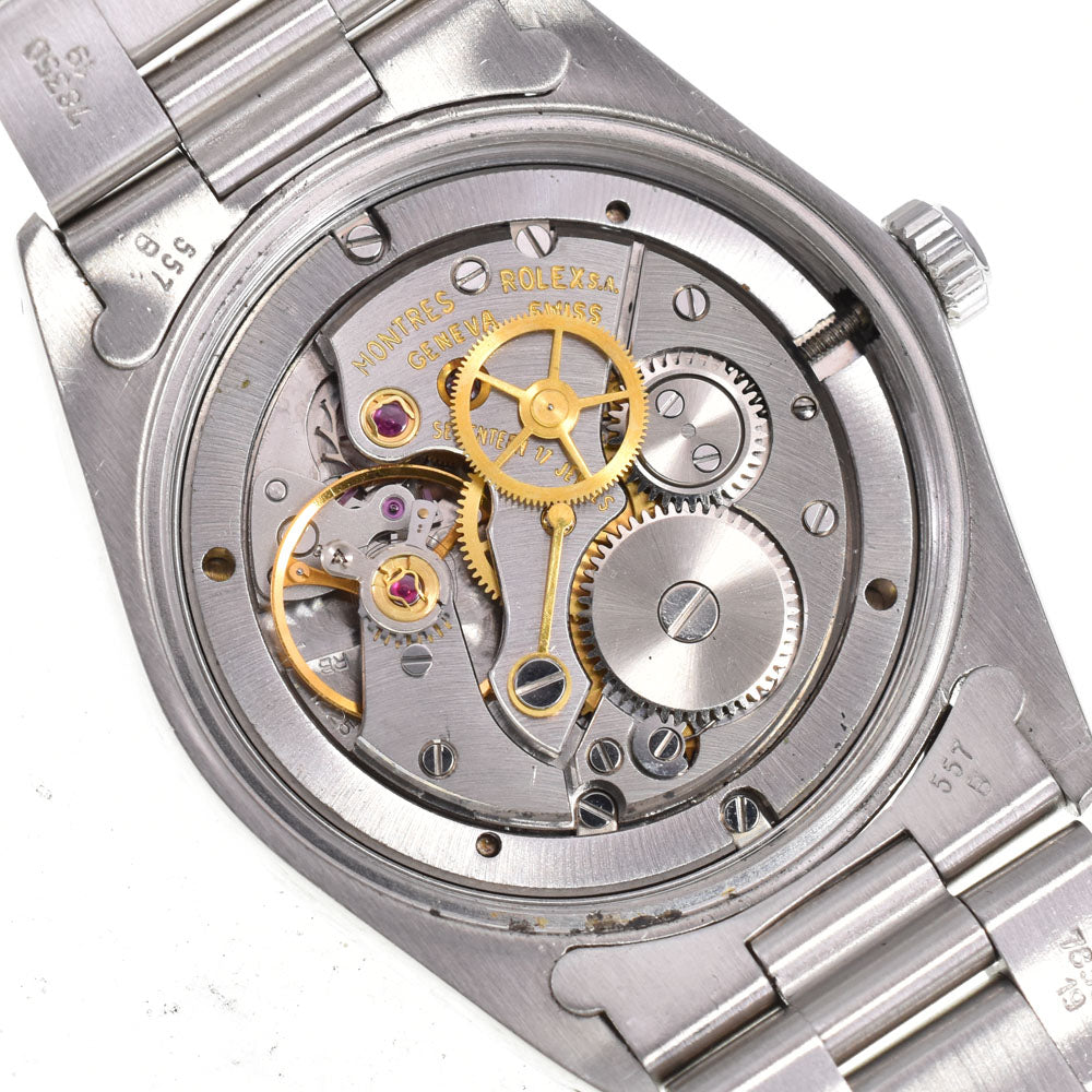 ROLEX Oyster Date Precision 6694 vintage Cal.1225 Silver Dial Hand Winding Men's
 Watch Y#146394