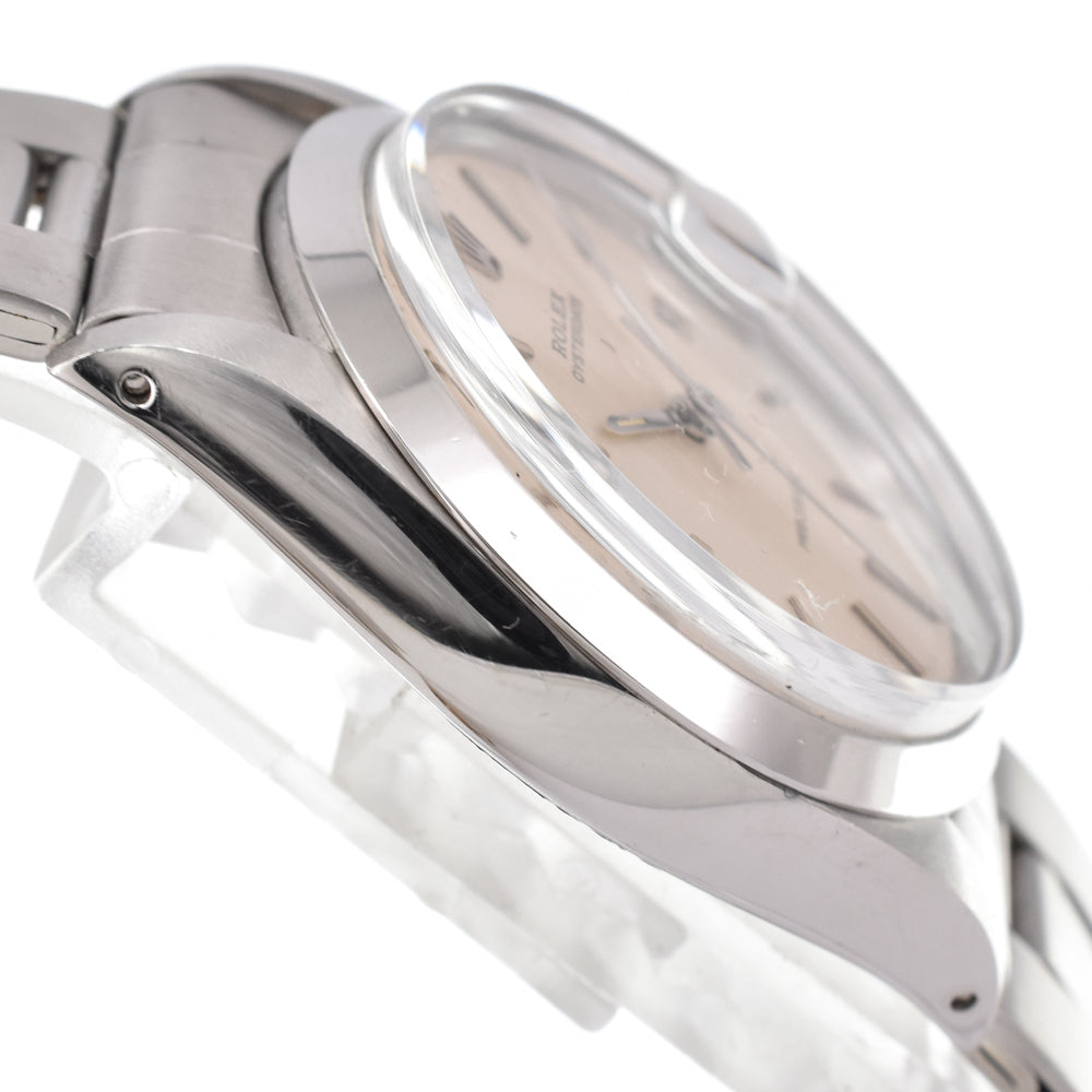 ROLEX Oyster Date Precision 6694 vintage Cal.1225 Silver mosaic Dial Hand Winding Men's
 Watch Y#146395