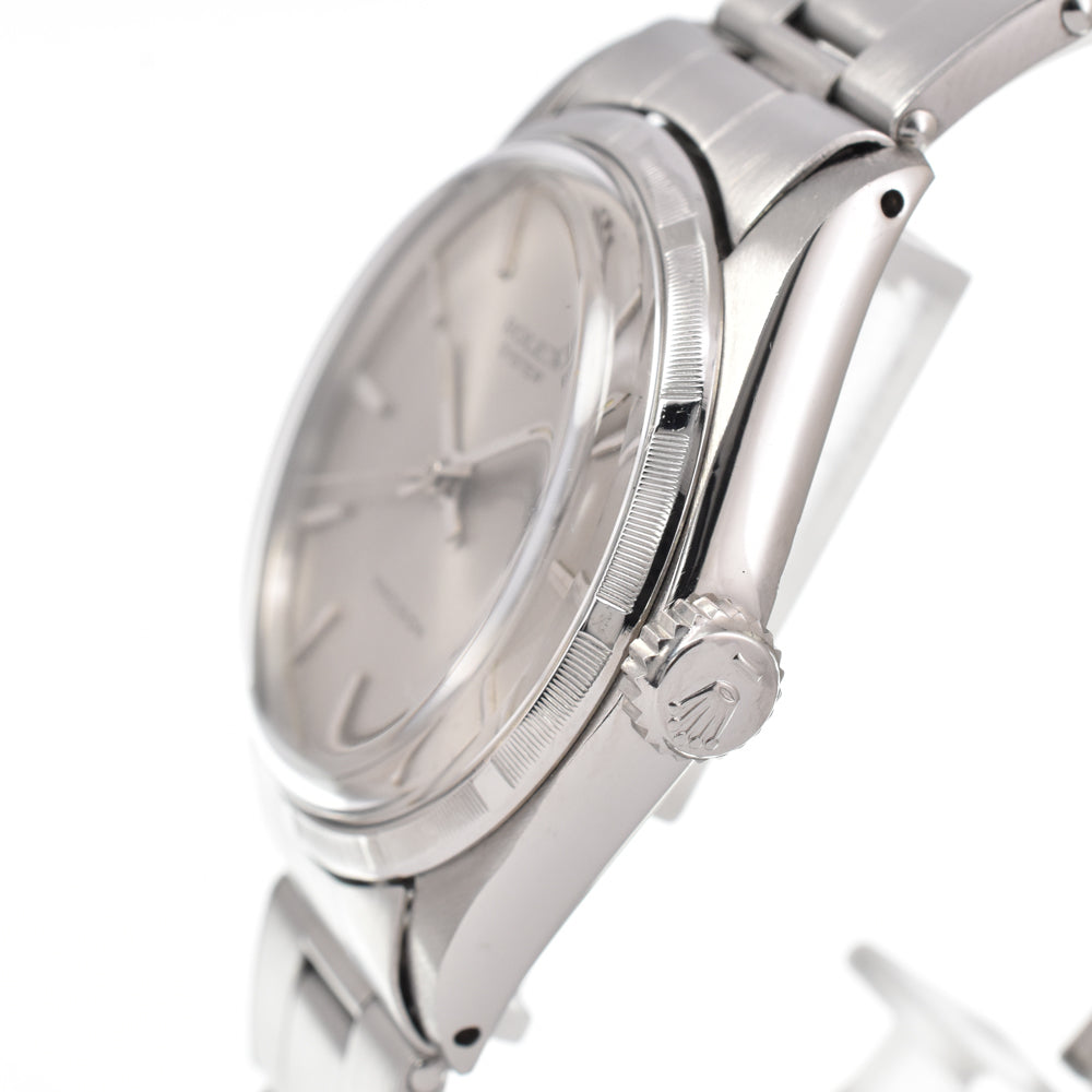 ROLEX Oyster Precision 6427 vintage Cal.1225 Silver Dial Hand Winding Men's
 Watch Y#146396