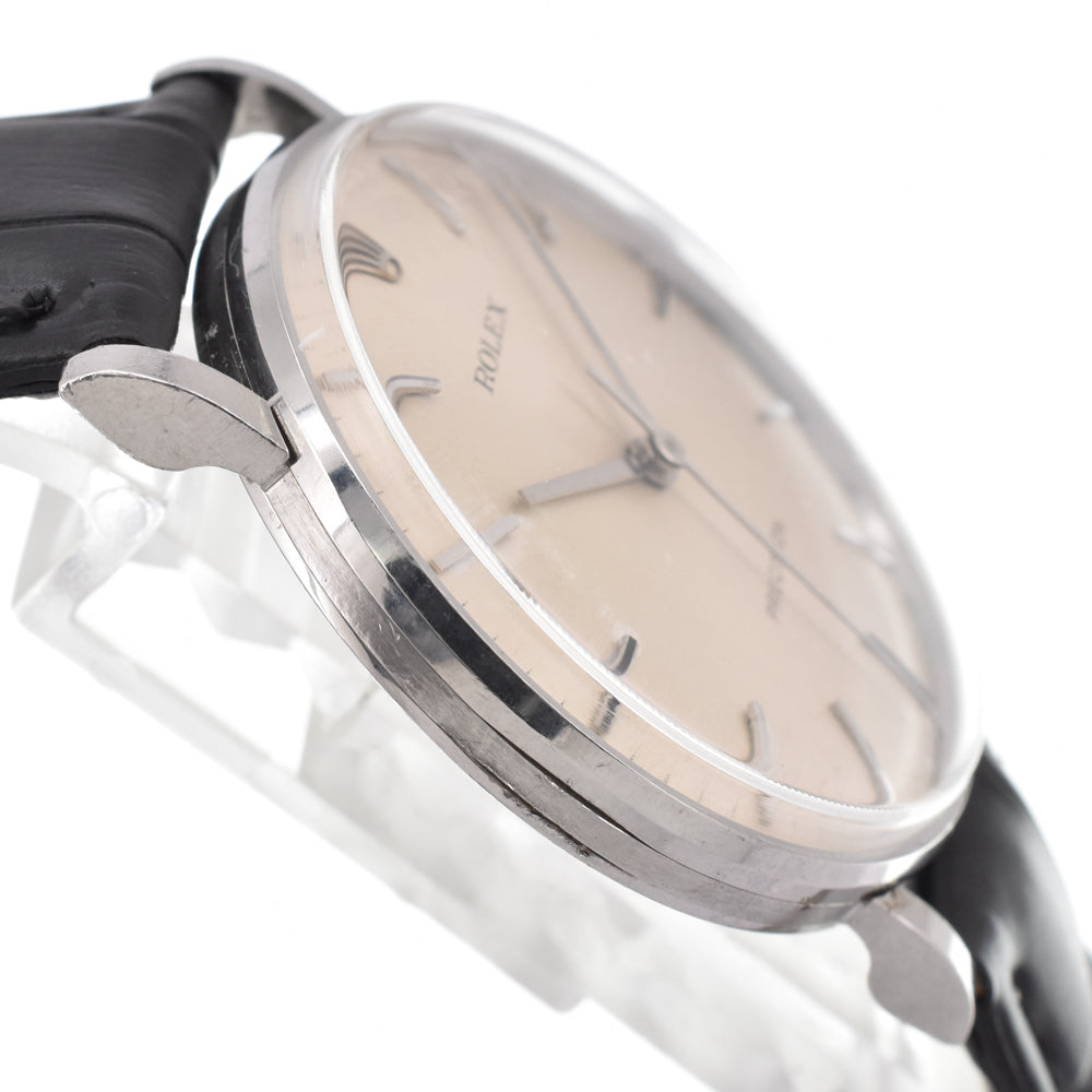 ROLEX Precision 3411 vintage Cal.1225 Silver Dial Hand Winding Men's
 Watch Y#146397