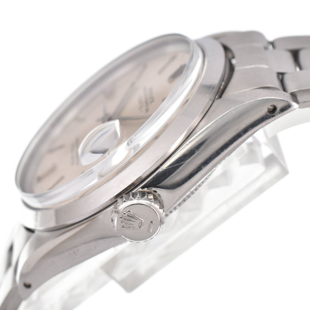 ROLEX Oyster perpetual date 1500 vintage Cal.1570 Silver Dial Automatic Men's
 Watch Y#146399