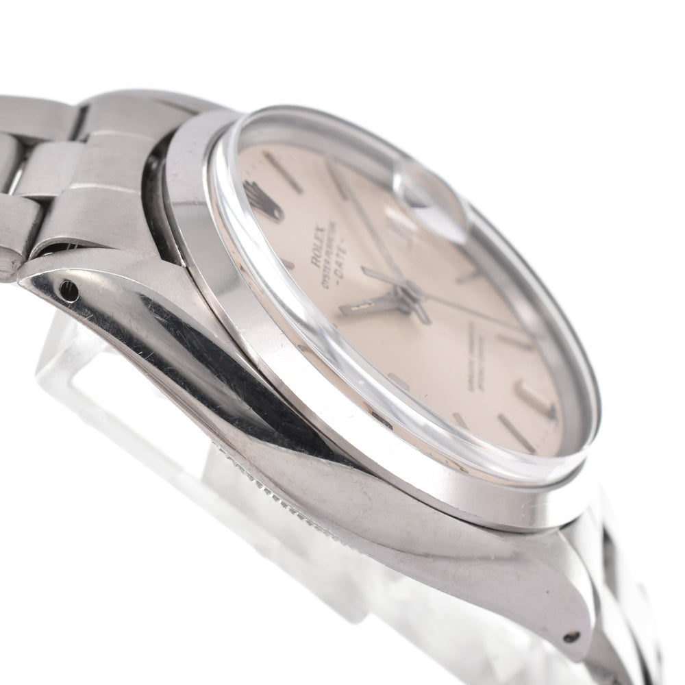 ROLEX Oyster perpetual date 1500 vintage Cal.1570 Silver Dial Automatic Men's
 Watch Y#146399