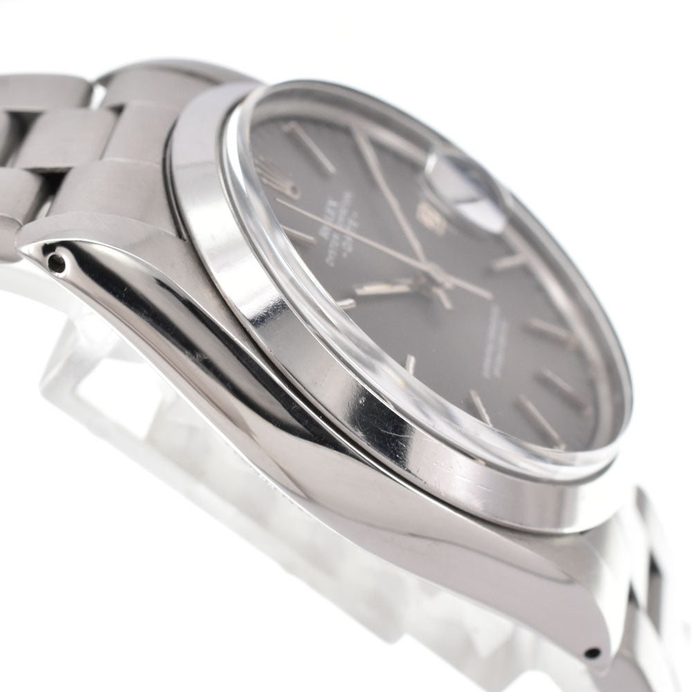 ROLEX Oyster perpetual date 1500 vintage Cal.1570 gray Dial Automatic Men's
 Watch Y#146400