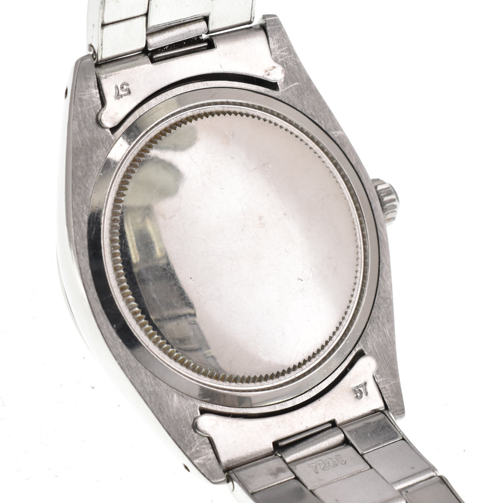 ROLEX Oyster Date Precision 6694 vintage Cal.1225 black Dial Hand Winding Men's
 Watch Y#146401