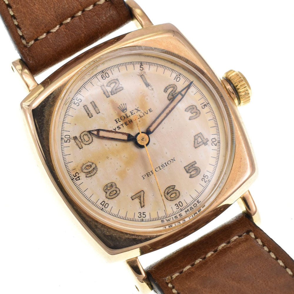 ROLEX Oyster 3386 vintage Cal.710, circa 1945 Silver Dial Hand Winding Boy's
 Watch Y#146405