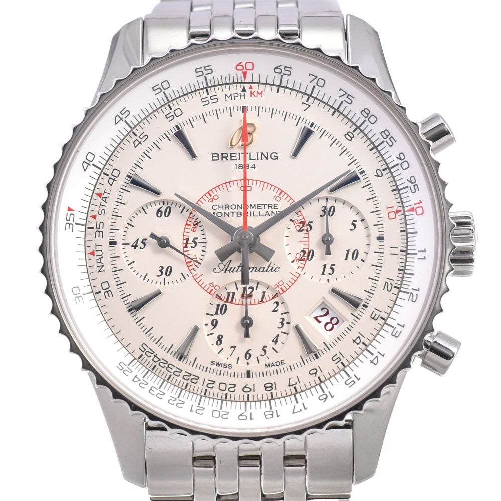 BREITLING Navitimer Montbrillant 01 AB0131 Chronograph Date Silver Dial Automatic Men's
 Watch R#146410