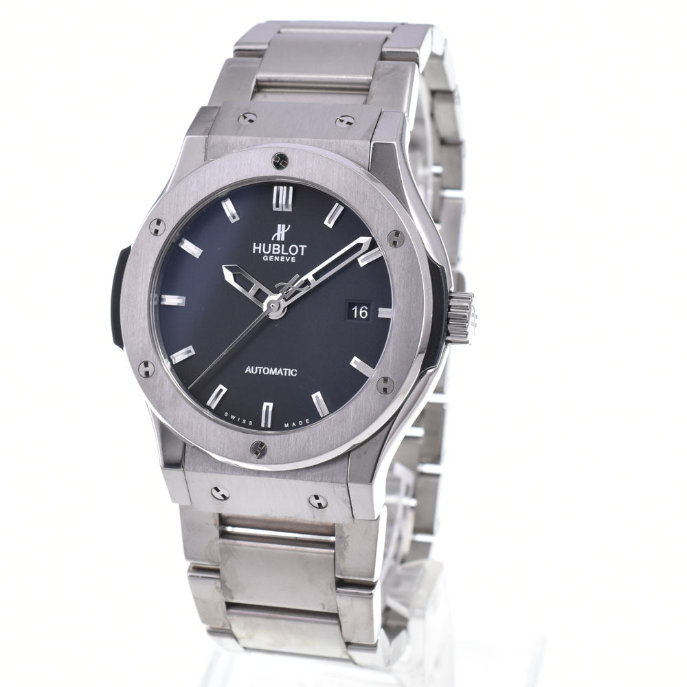 HUBLOT Classic Fusion Titanium 542.NX.1170.NX black Dial Automatic Men's
 Watch Q#146411