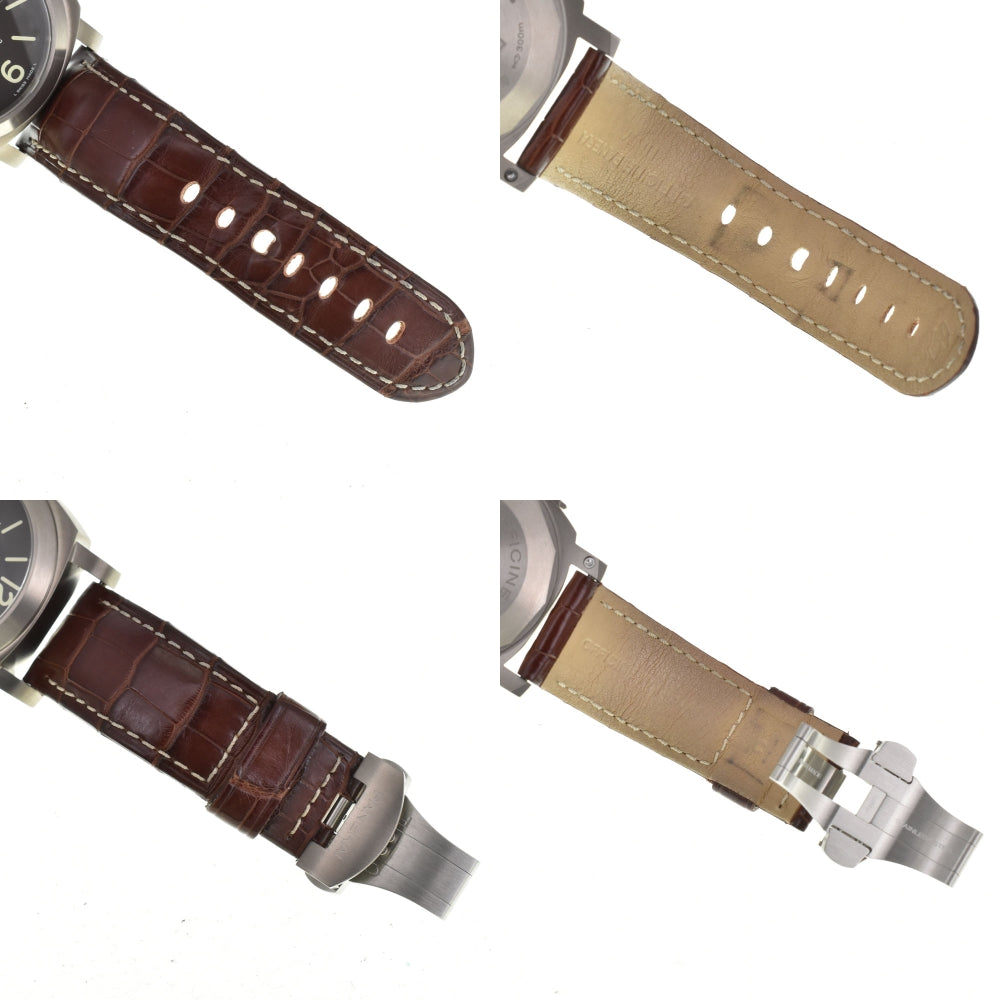 PANERAI Luminor Marina PAM00240 Small second Tobacco brown Dial Automatic Men's
 Watch Q#146418