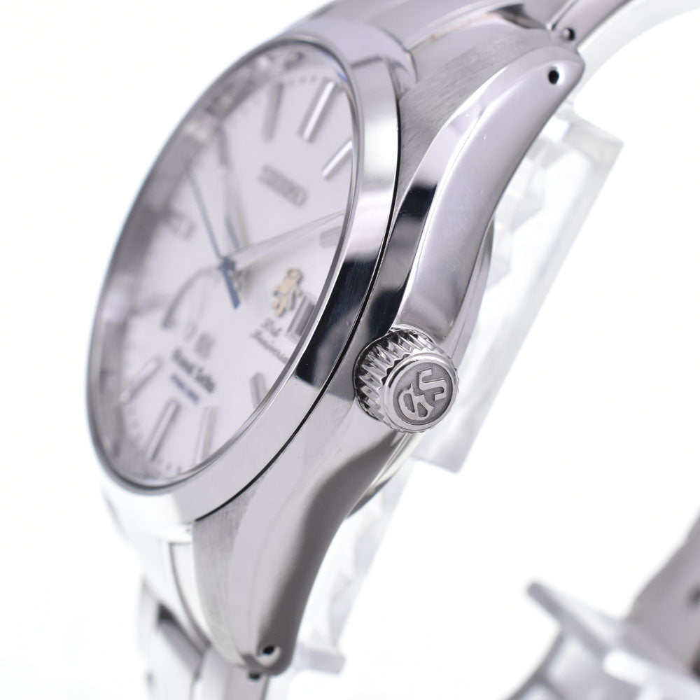 with paper SEIKO Grand Seiko SBGA055/9R15-0AA0 50th Anniversary Limited Edition of 300 Bottles Silver Dial Spring drive Men's
 Watch Q#146420