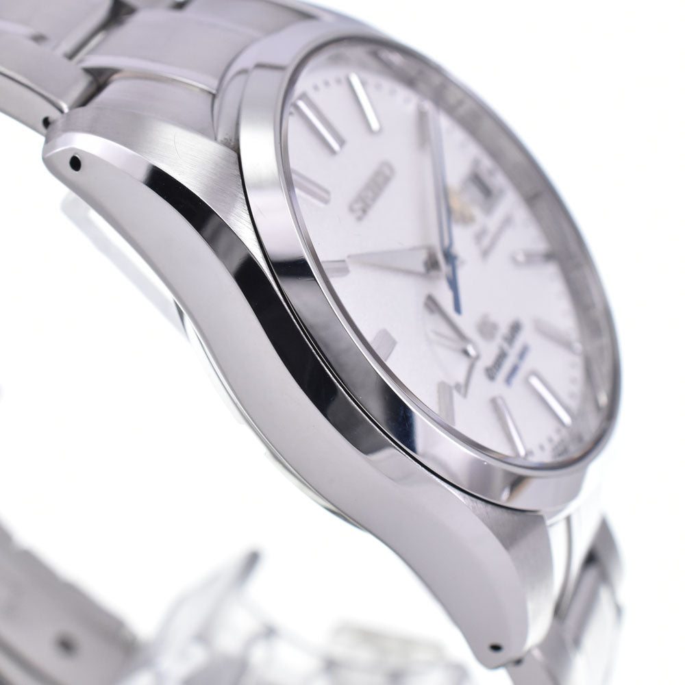with paper SEIKO Grand Seiko SBGA055/9R15-0AA0 50th Anniversary Limited Edition of 300 Bottles Silver Dial Spring drive Men's
 Watch Q#146420