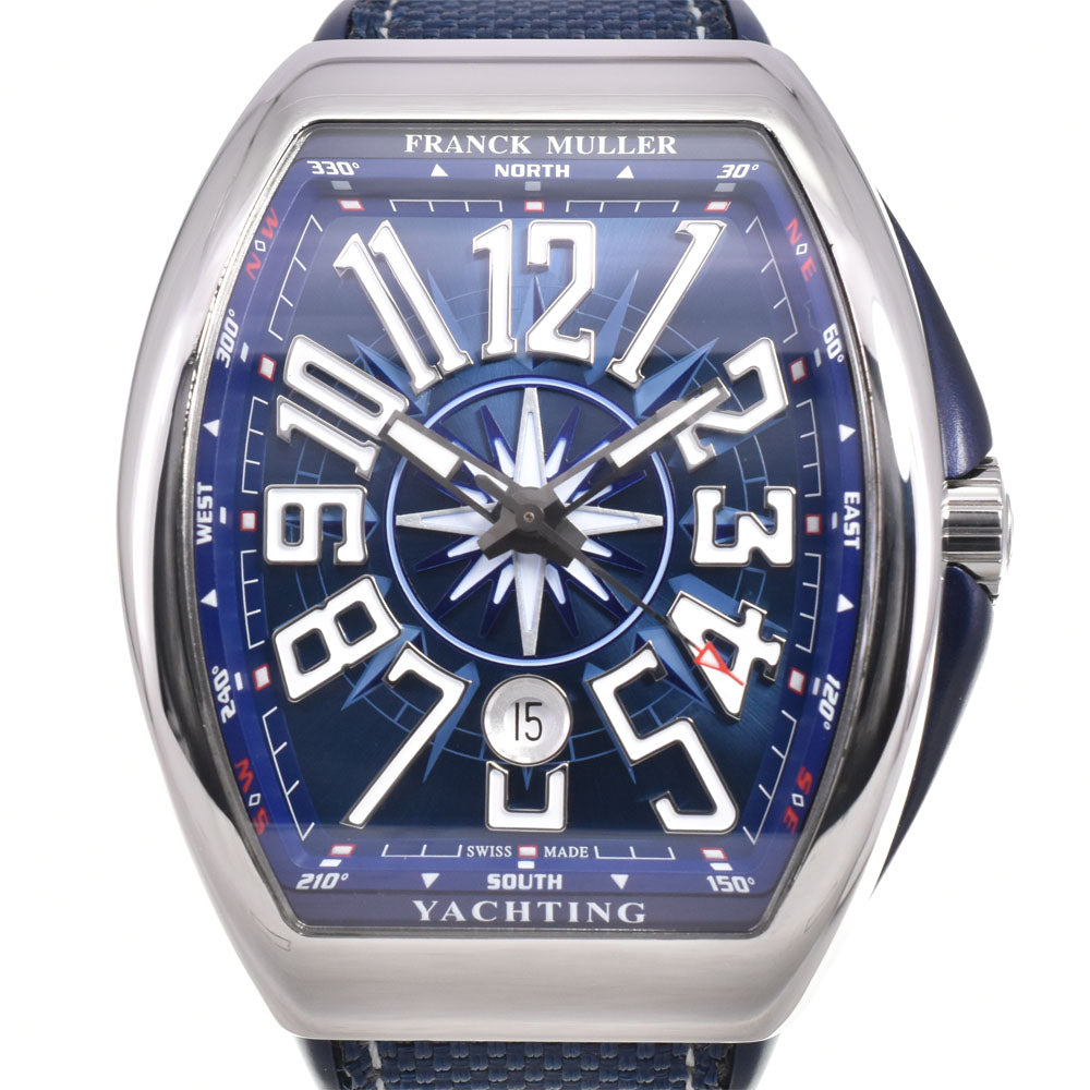 with paper FRANCK MULLER Vanguard V45SCDTYACHTING ACBL Date blue Dial Automatic Men's
 Watch D#146421