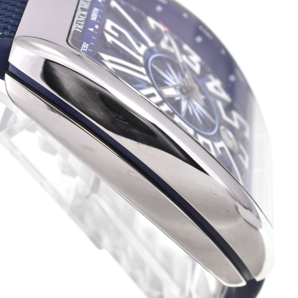 with paper FRANCK MULLER Vanguard V45SCDTYACHTING ACBL Date blue Dial Automatic Men's
 Watch D#146421