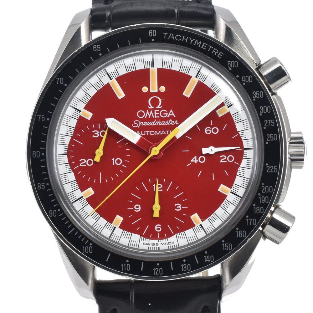 OMEGA Speedmaster racing michael schumacher 3810.61.41 Red / white Dial Automatic Men's
 Watch E#146422