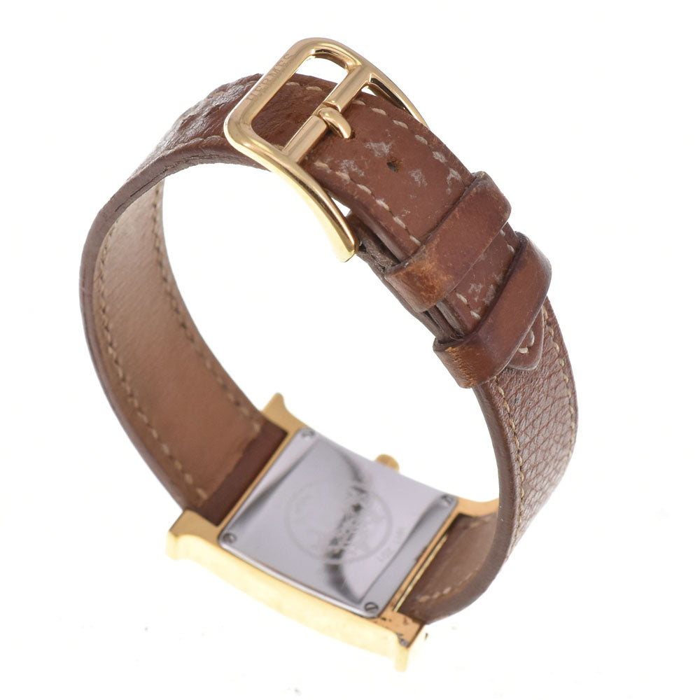 HERMES H watch HH1.201 gold Dial Quartz Ladies
 Watch Q#146424