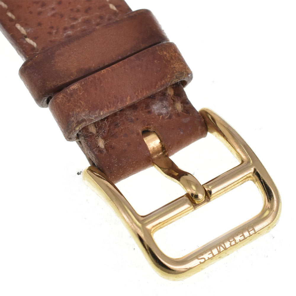 HERMES H watch HH1.201 gold Dial Quartz Ladies
 Watch Q#146424