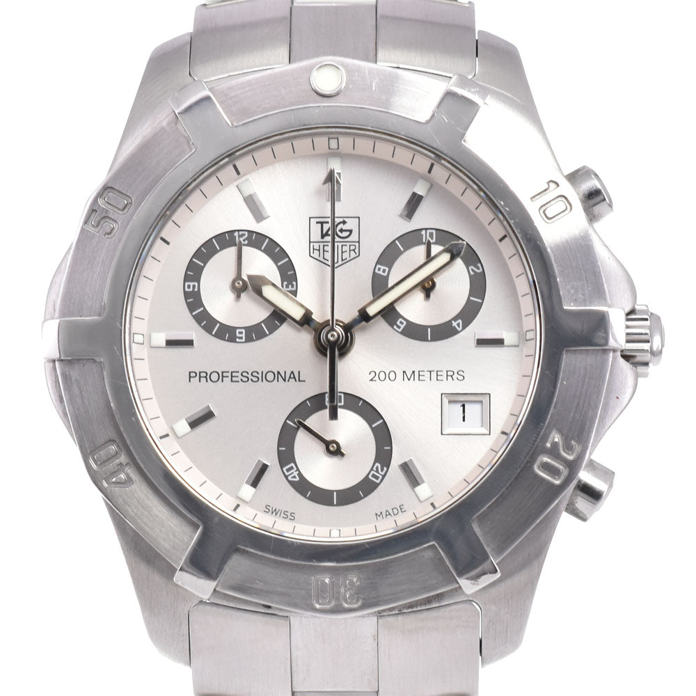 TAG HEUER Exclusive CN111H Silver Dial Quartz Men's
 Watch A#146428