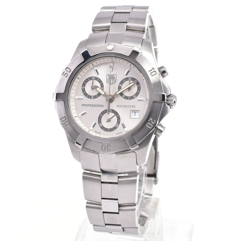 TAG HEUER Exclusive CN111H Silver Dial Quartz Men's
 Watch A#146428