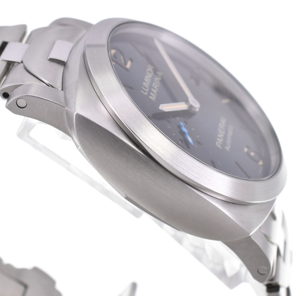 with paper PANERAI Luminor Marina PAM01058 blue Dial Automatic Men's
 Watch R#146439