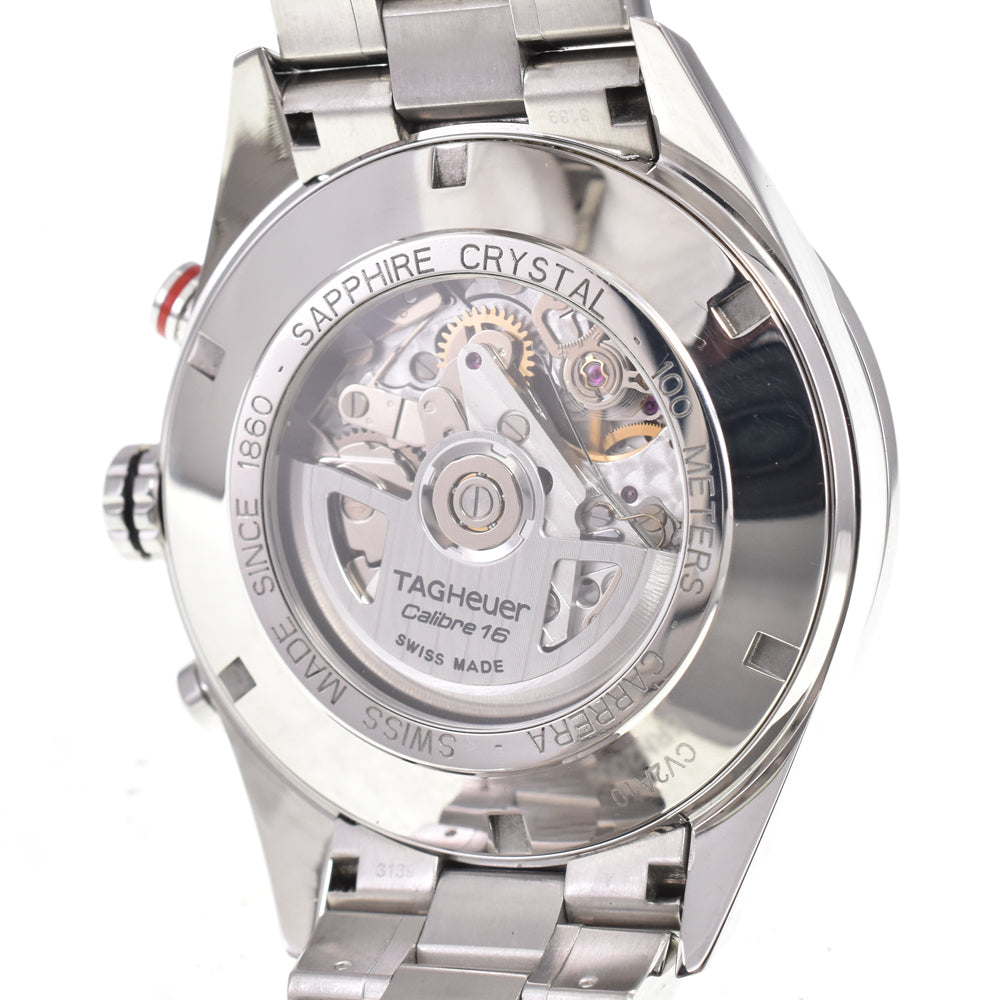 with paper TAG HEUER Carrera CV2A10.BA0796 Chronograph black Dial Automatic Men's
 Watch D#146443