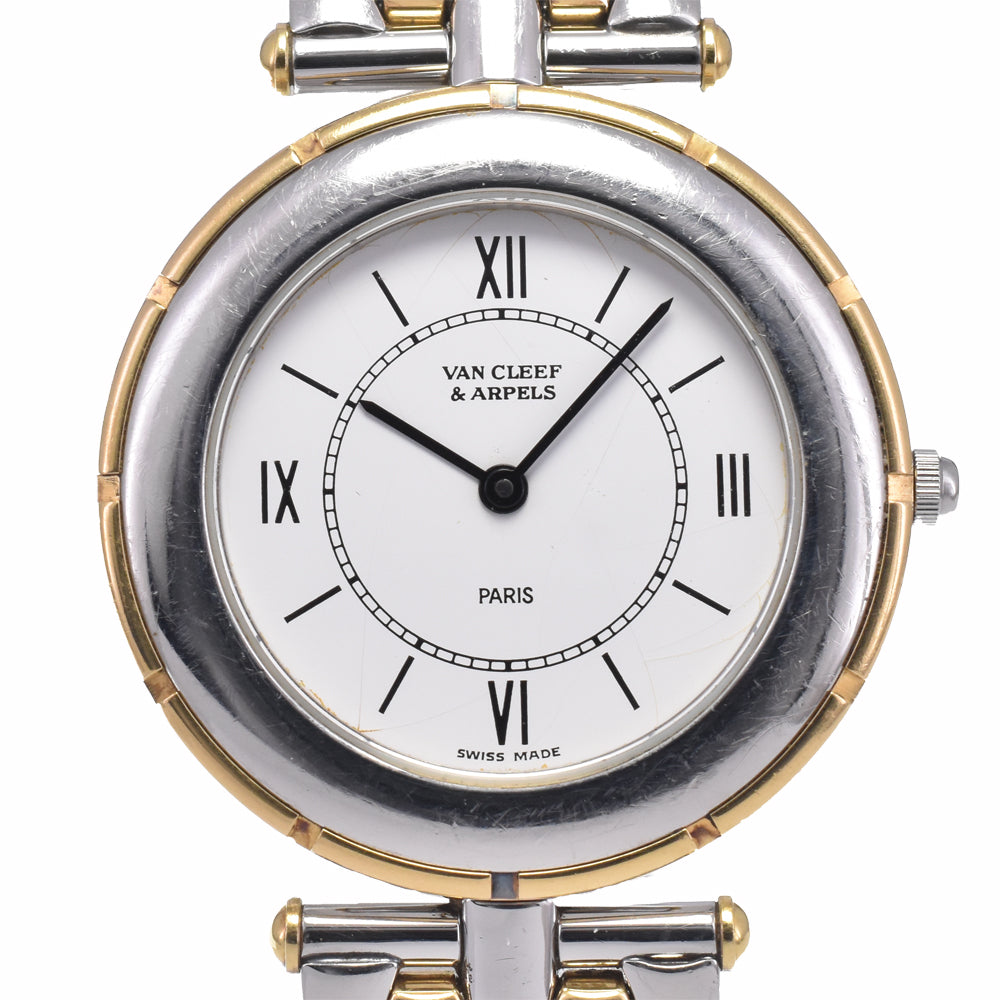 Van Cleef & Arpels La Collection Stainless Steel/K18YG white Dial Quartz Unisex
 Watch I#146448