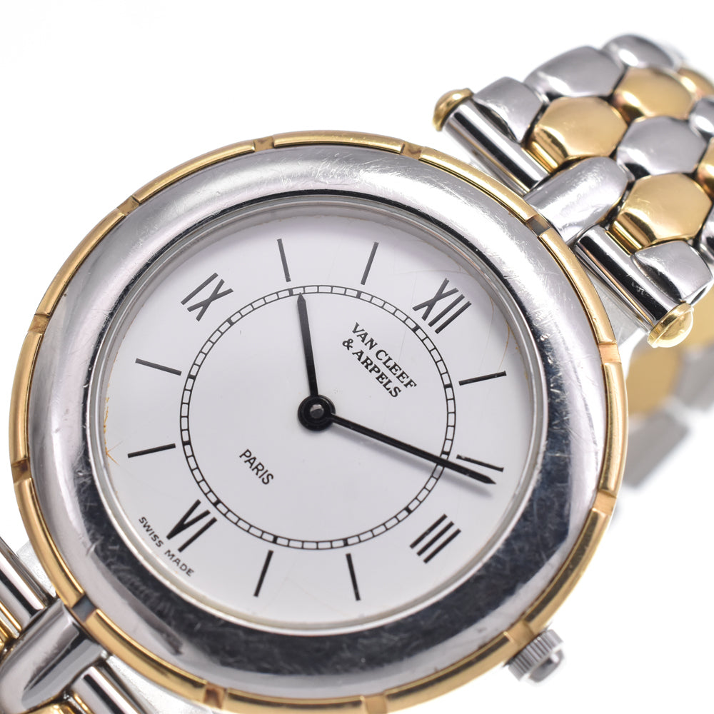 Van Cleef & Arpels La Collection Stainless Steel/K18YG white Dial Quartz Unisex
 Watch I#146448