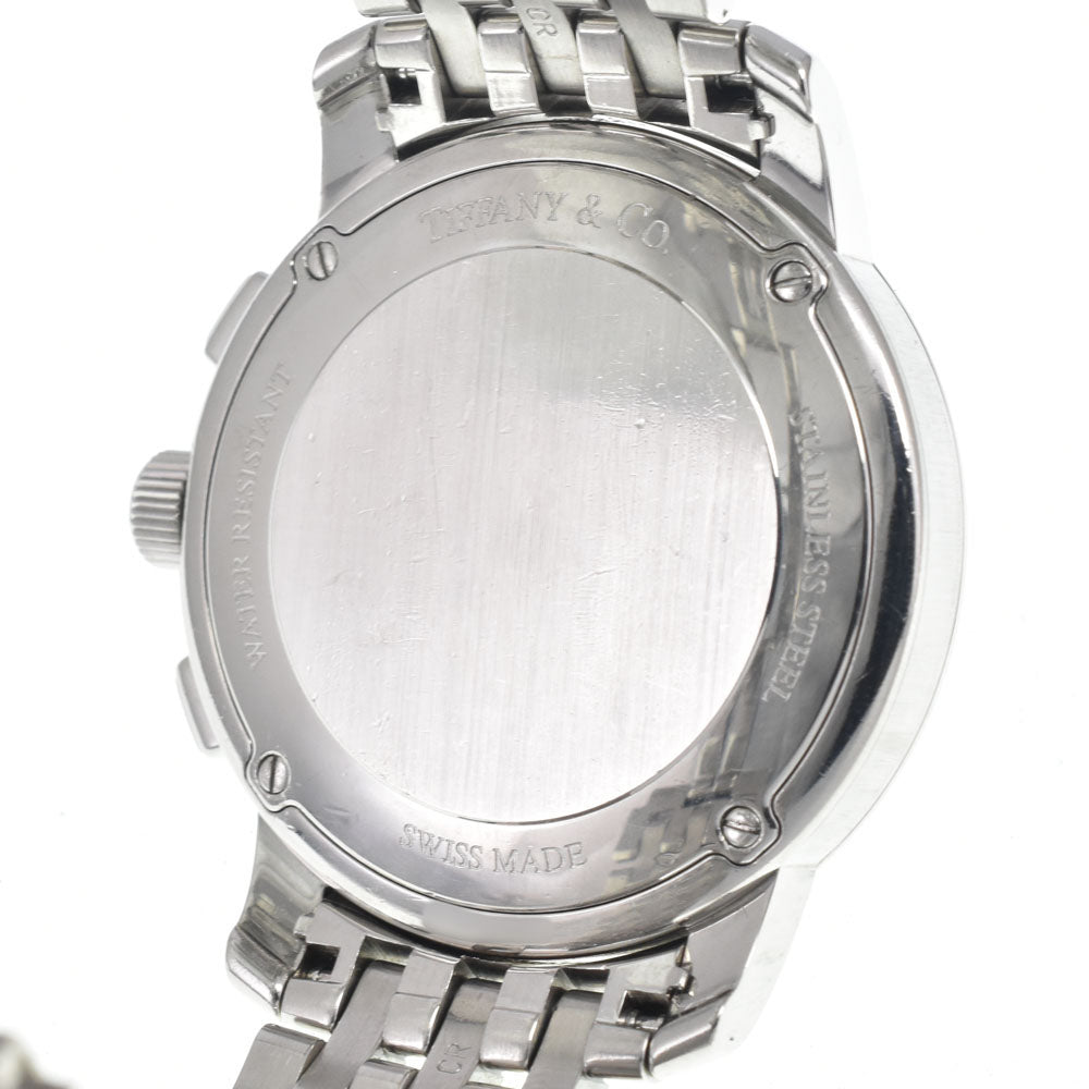 TIFFANY&Co. Mark round Chronograph Silver Dial Quartz Men's
 Watch D#146449