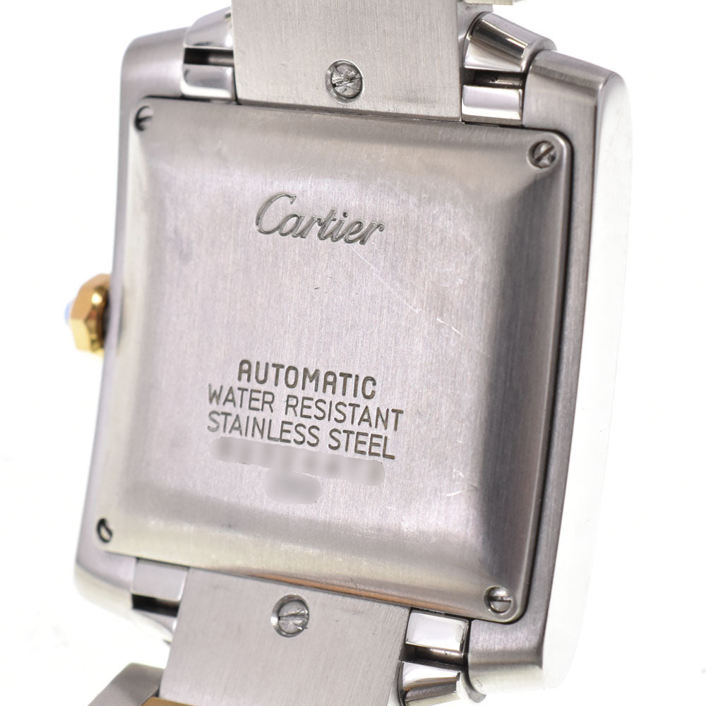 CARTIER Tank francaise LM W51005Q4 Date Silver Dial Automatic Men's
 Watch E#146455
