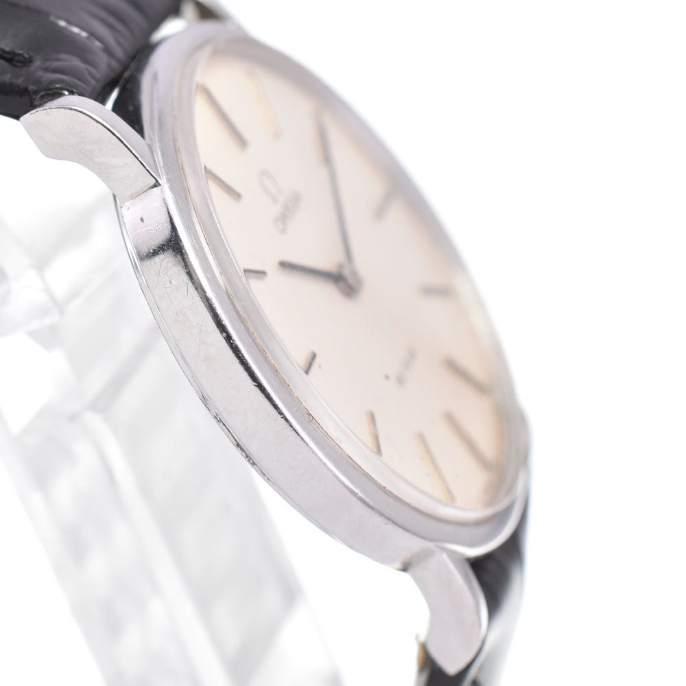 OMEGA De Ville 111.0140 vintage Cal.625 Silver Dial Hand Winding Men's
 Watch A#146456