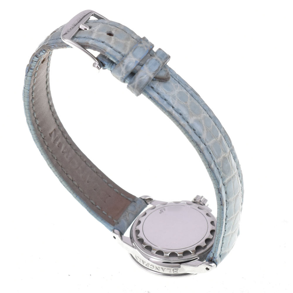 Blancpain Leman B2102 Blue shell Dial Automatic Ladies
 Watch R#146457