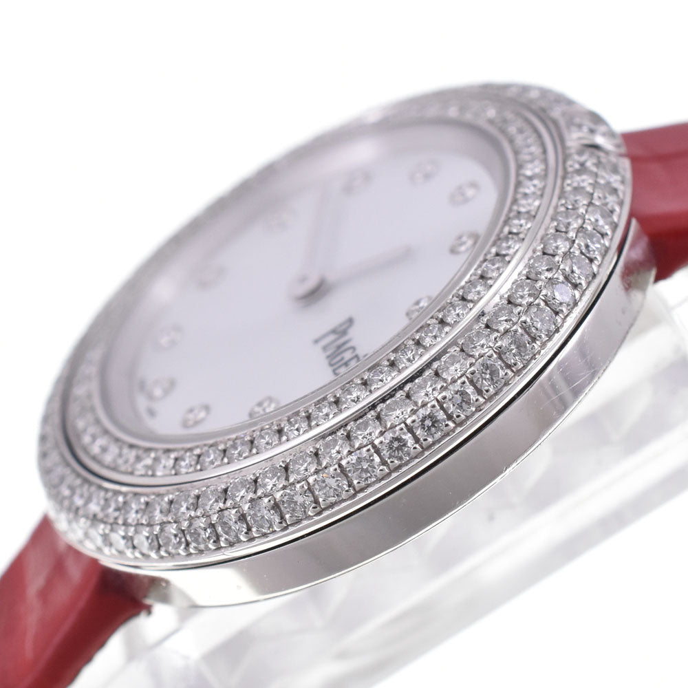 PIAGET possession G0A44285 Diamond Bezel White shell Dial Quartz Ladies
 Watch Q#146458