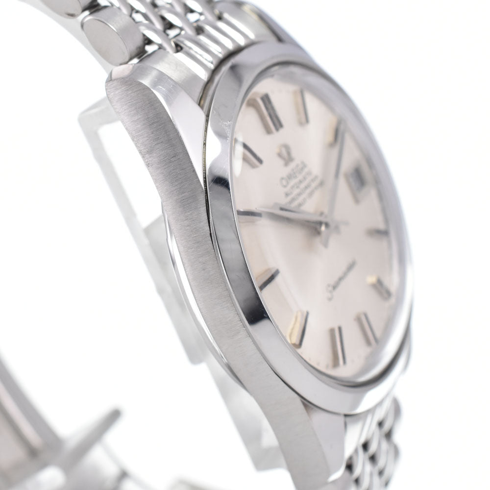 with paper OMEGA Seamaster 168.0061 vintage Chronometer Date Cal.1011 Silver Dial Automatic Men's
 Watch L#146462