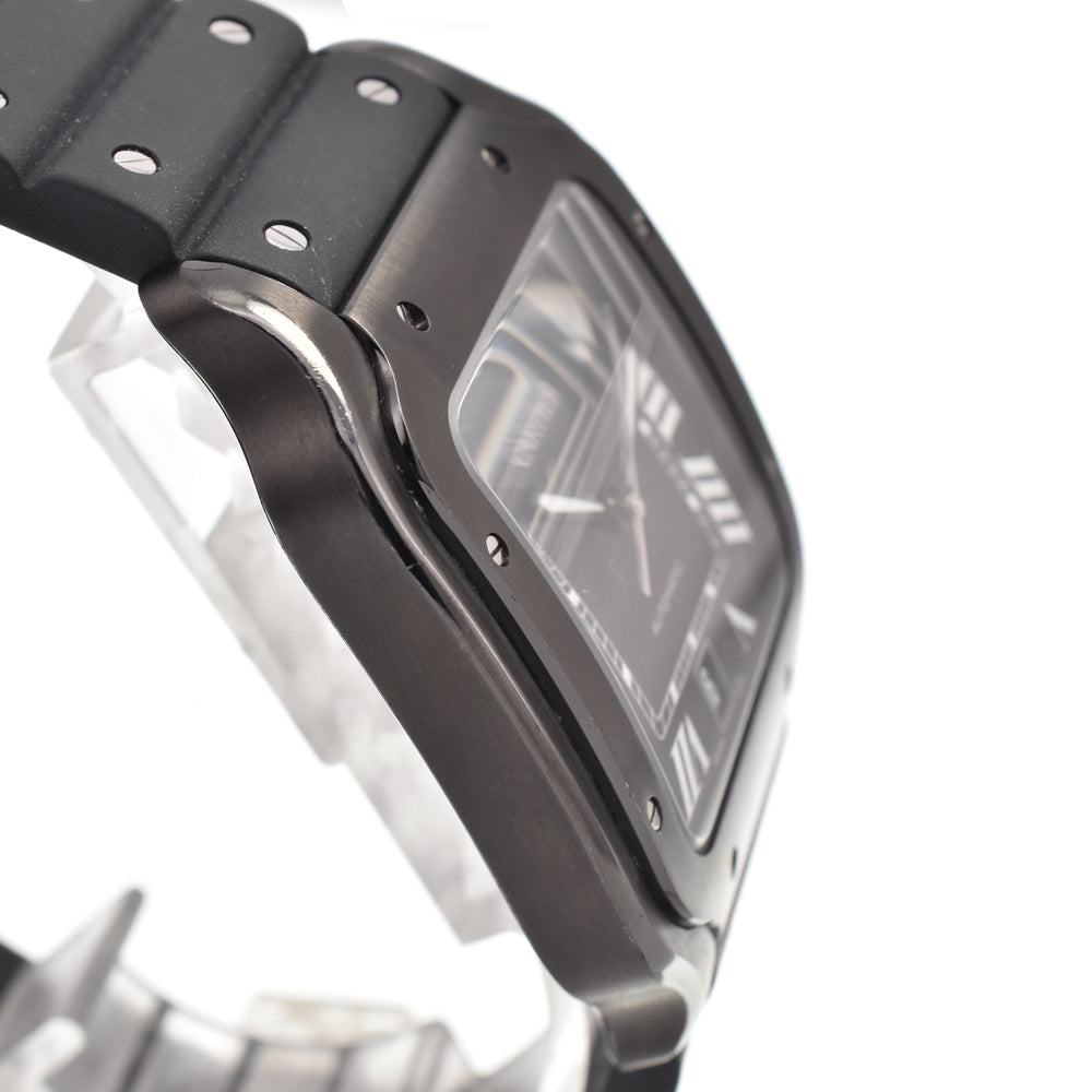 CARTIER Santos de Cartier watch WSSA0039 black Dial Automatic Men's
 Watch B#146463