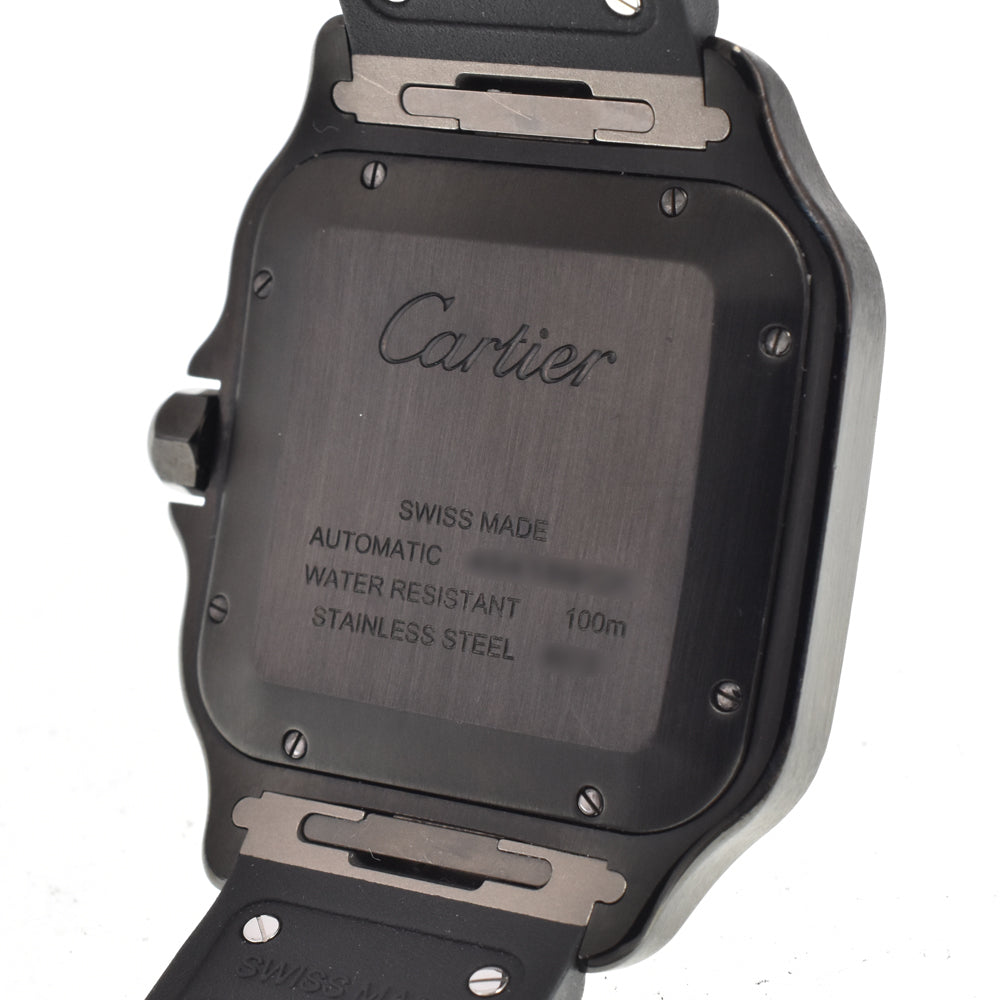 CARTIER Santos de Cartier watch WSSA0039 black Dial Automatic Men's
 Watch B#146463
