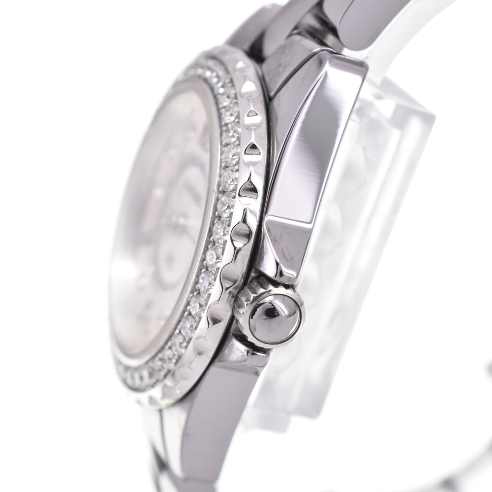 CHANEL J12 H3402 diamond Silver Dial Quartz Ladies
 Watch E#146466