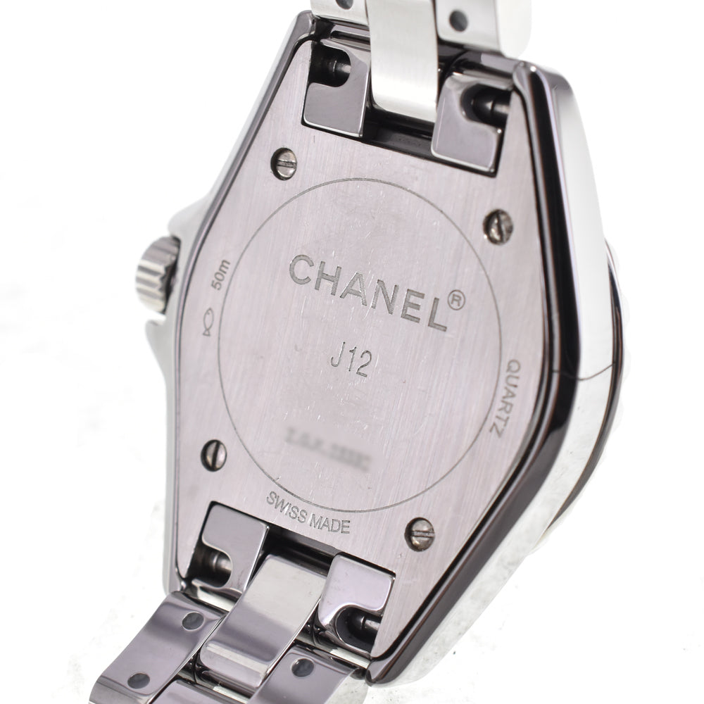 CHANEL J12 H3402 diamond Silver Dial Quartz Ladies
 Watch E#146466