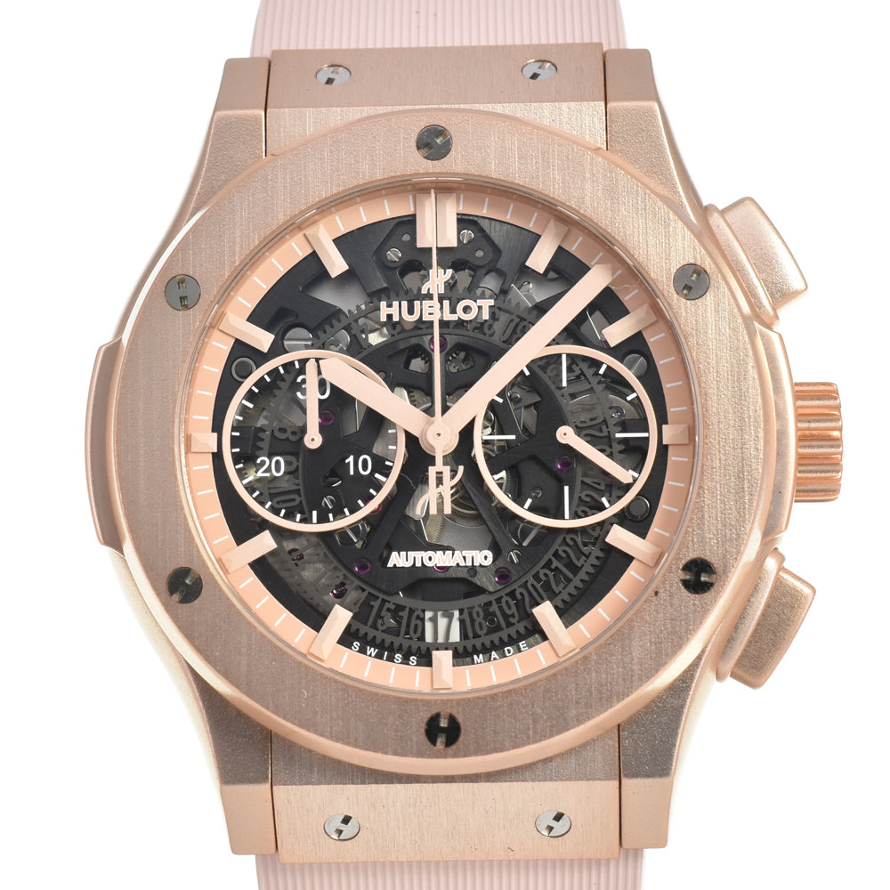 HUBLOT Classic fusion 525.UP.0192.RX.JPN Limited edition of 100 pieces in Japan, skeleton design. black Dial Automatic Men's
 Watch Q#146469