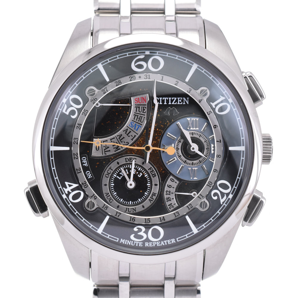 CITIZEN Campanola 6765-T011993 Perpetual calendar black Dial Quartz Men's
 Watch R#146471