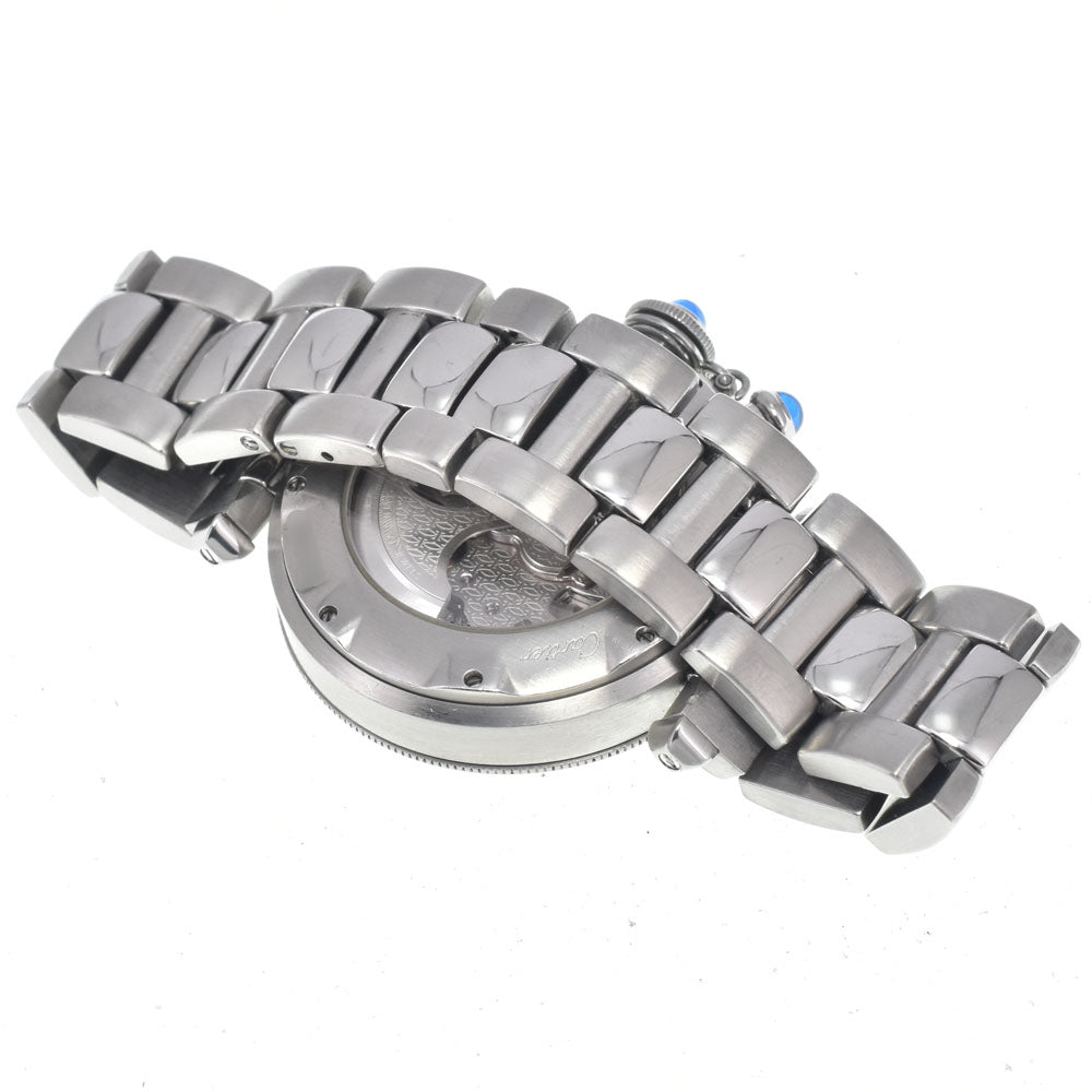 CARTIER Pasha W31030H3 Chronograph Silver Dial Automatic Men's
 Watch H#146472