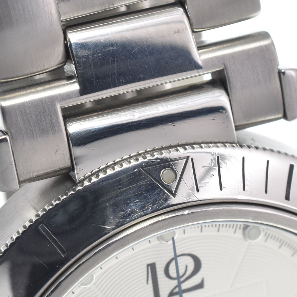 CARTIER Pasha W31030H3 Chronograph Silver Dial Automatic Men's
 Watch H#146472
