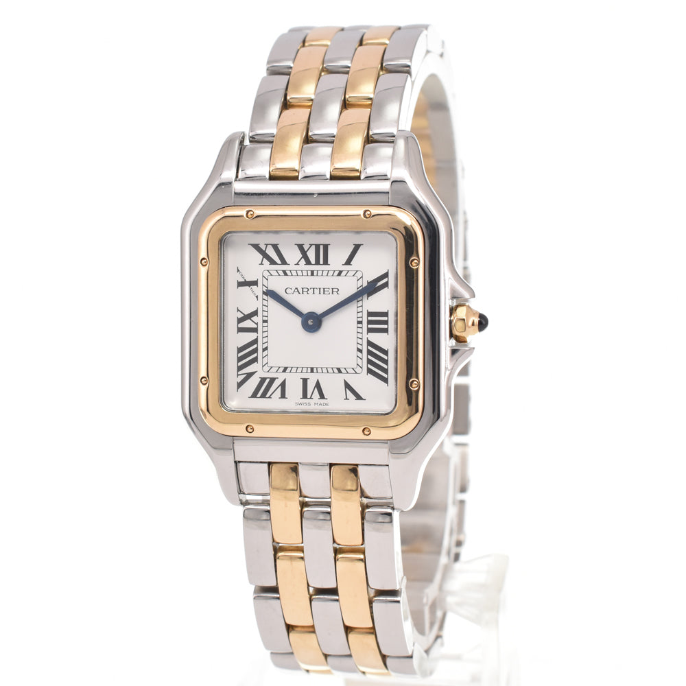 CARTIER PANTHERE de Cartier MM 2 Row W2PN0007 Silver Dial Quartz Ladies
 Watch B#146473