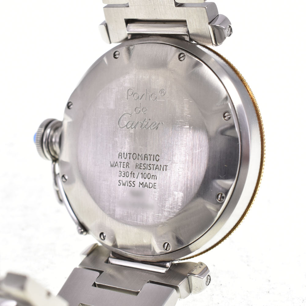 CARTIER Pasha W31012H3 K18YG Bezel Ivory Dial Automatic Men's
 Watch A#146474