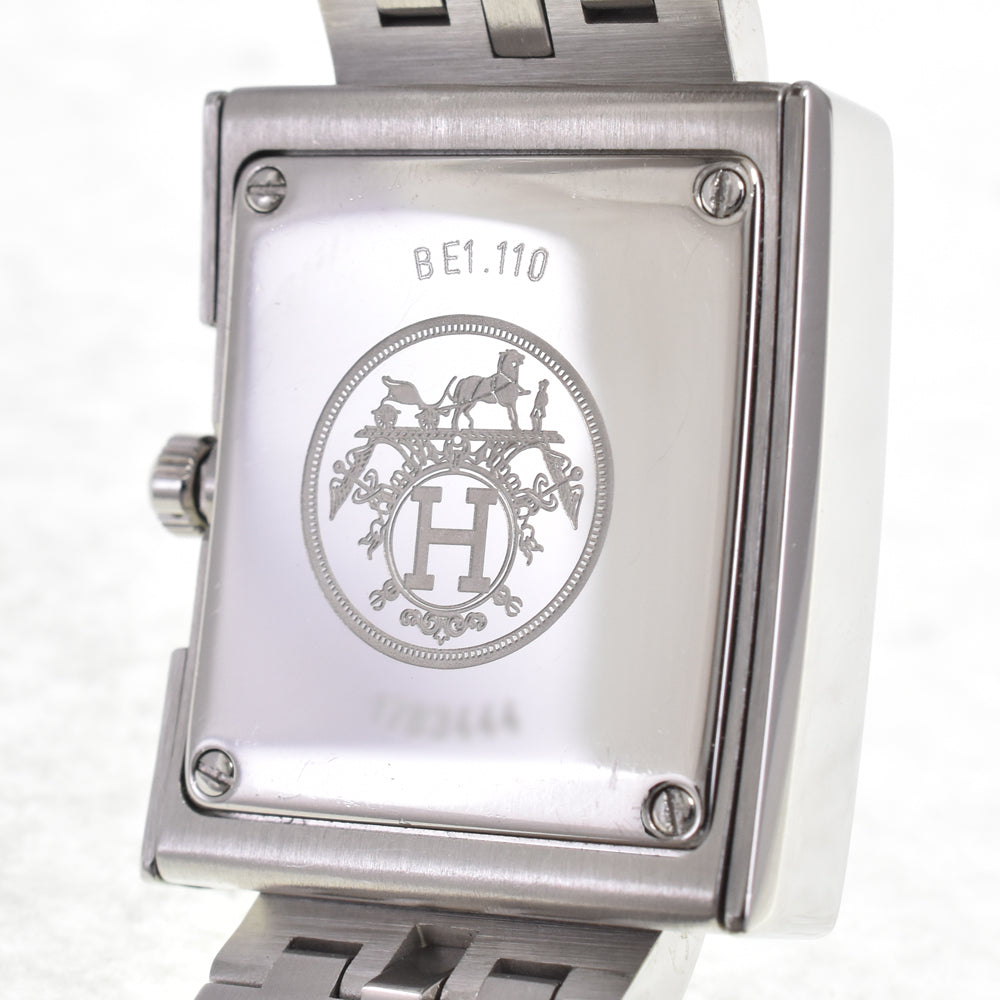 HERMES Belt watch BE1.110 white Dial Quartz Ladies
 Watch H#146476