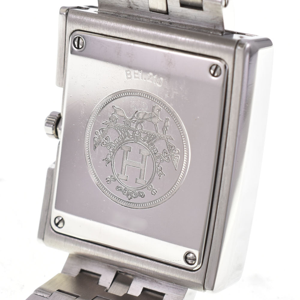 HERMES Belt watch BE1.210 white Dial Quartz Ladies
 Watch H#146477