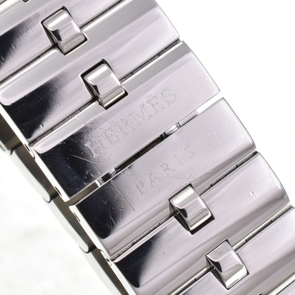 HERMES Belt watch BE1.210 white Dial Quartz Ladies
 Watch H#146477