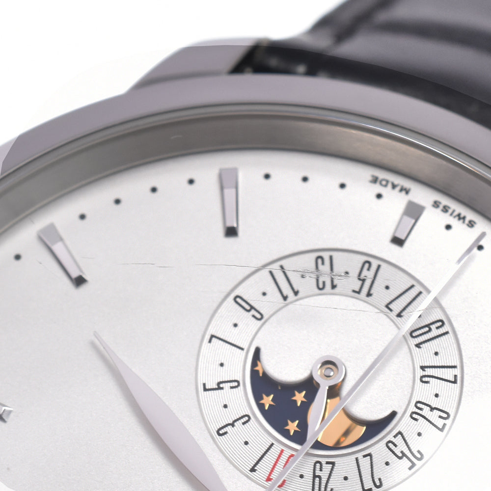 GIRARD-PERREGAUX 1966 49545-11-131-BB60 Date Moon Phase white Dial Automatic Men's
 Watch D#146481