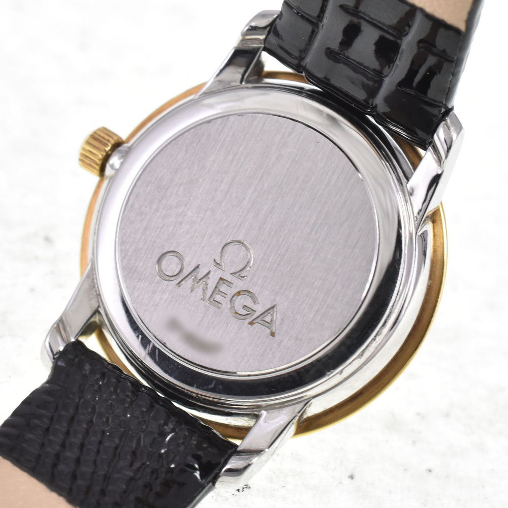 OMEGA Prestige 695.1260 diamond White shell Dial Quartz Ladies
 Watch R#146482