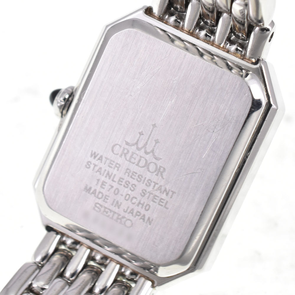 SEIKO CREDOR Signo GSTE883 11P Diamond white Dial Quartz Ladies
 Watch B#146490