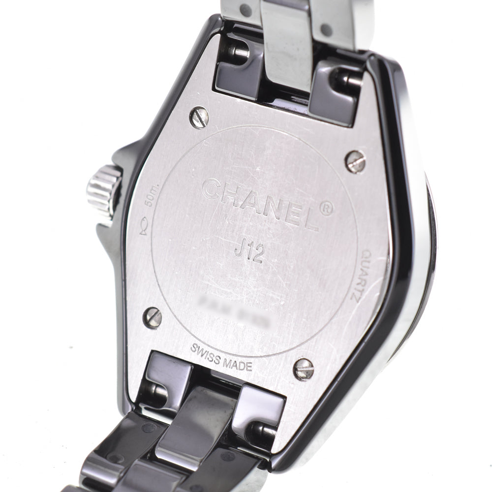 with paper CHANEL J12 H4196 black Dial Quartz Ladies
 Watch R#146493