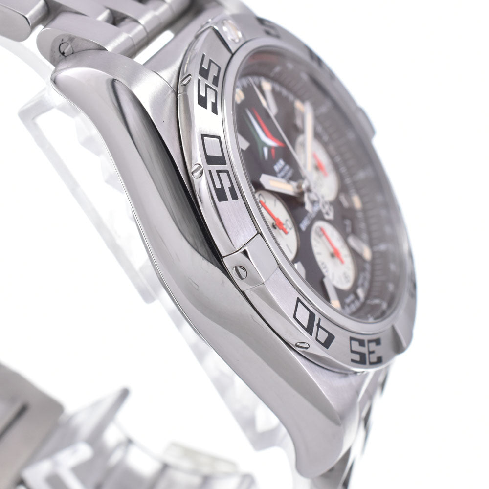 BREITLING Chrono mat 44 AB0110 Chronograph black Dial Automatic Men's
 Watch Q#146503